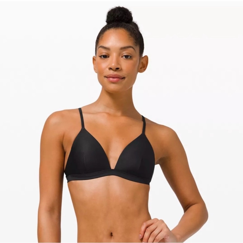 Lululemon Black Triangle Bikini Top
